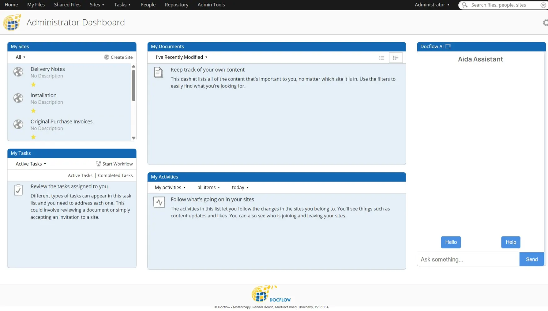 Docflow Document Management System Docflow Document Management System